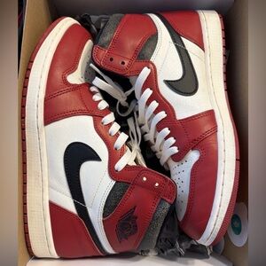 Authentic Nike Air Jordan 1 Lost and Found Size 10.5